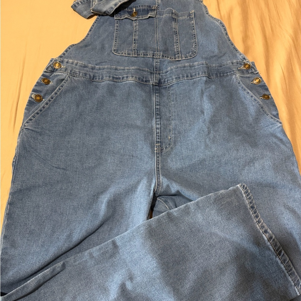Blue Denim Overalls